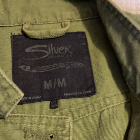 Silver brand green jacket - Picture 2 of 8